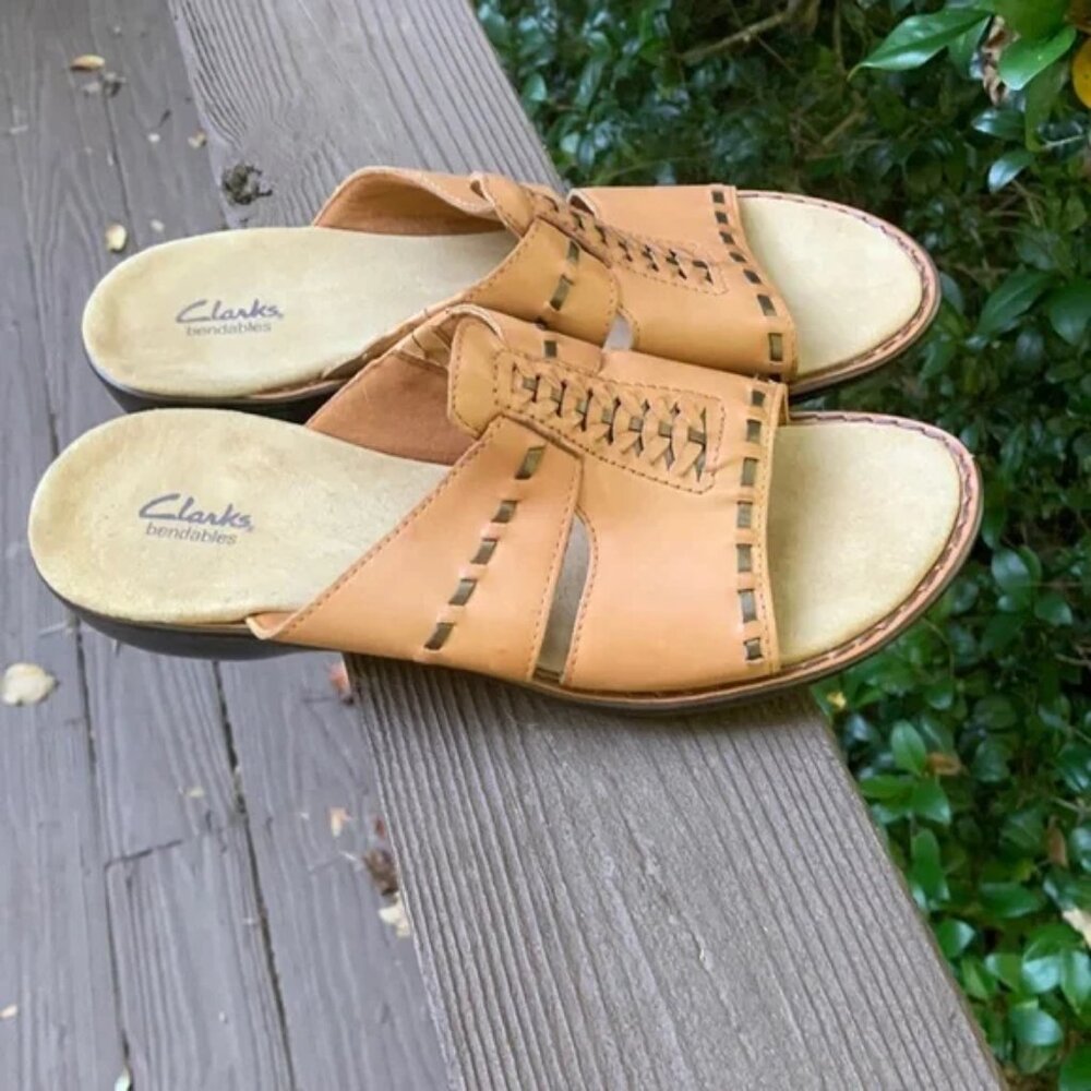 Clarks Sandals brown tan Size 12 m